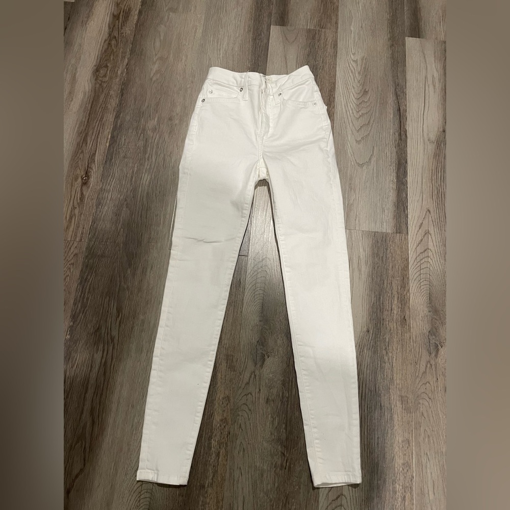We The Free White Denim Skinny Jeans - Picture 3 of 6